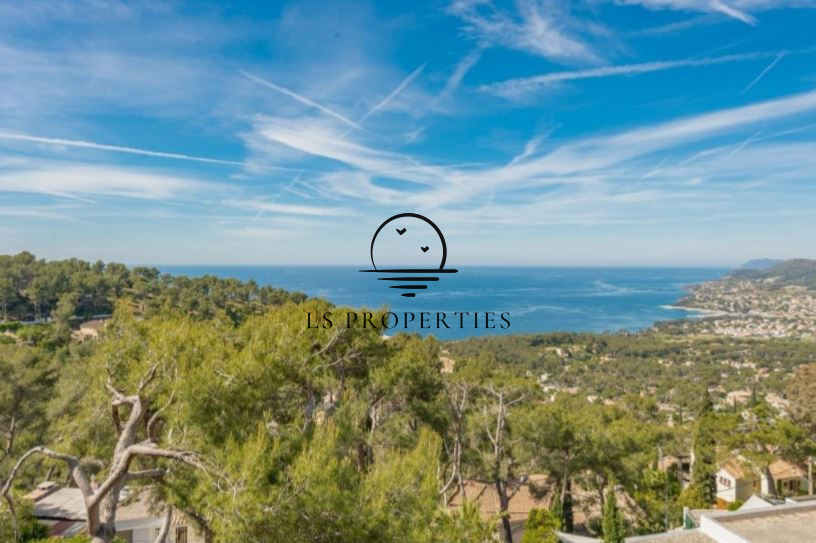 Magnifique villa d'architecte avec vue mer à 200°